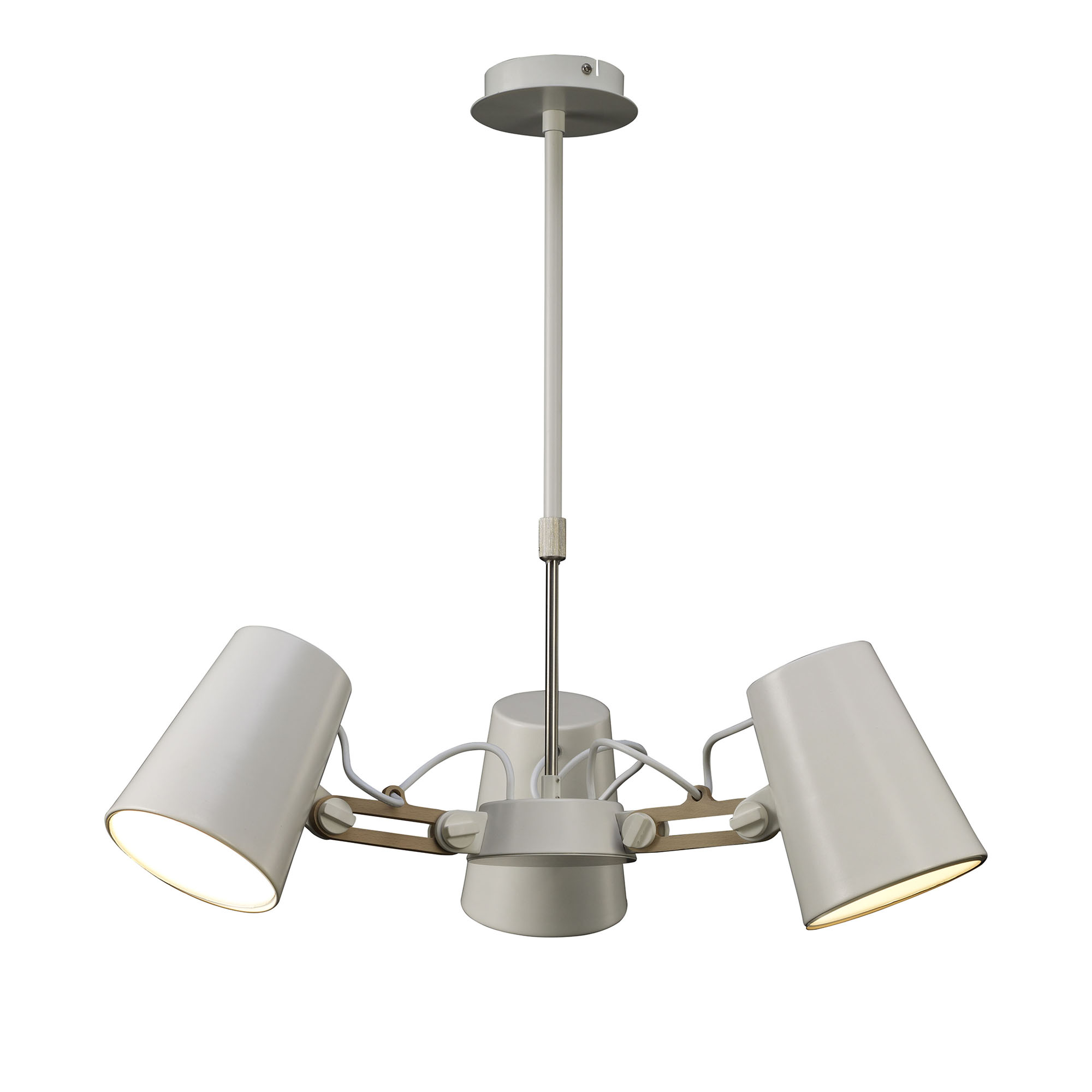 M3771  Looker Telescopic Pendant 3 Light